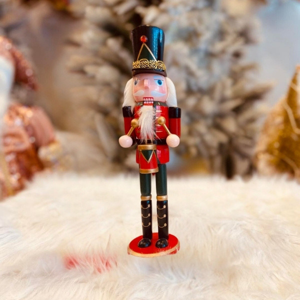 Wooden Nutcracker Soldier Decoration for Christmas Tree Comes in Many Shapes in 3 Sizes: 30cm